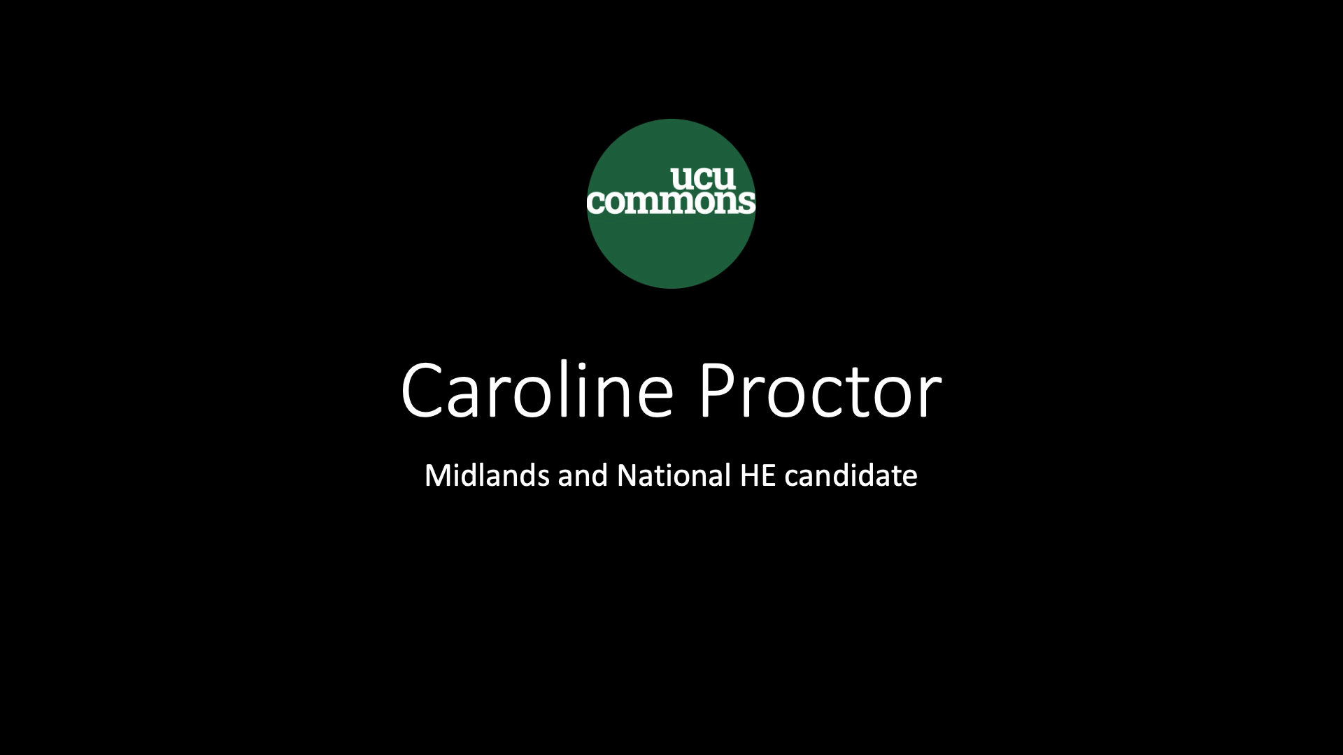 Spotlight on…Caroline Proctor