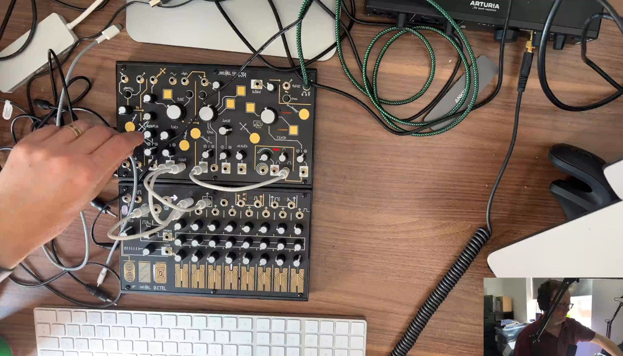 Patch 3 - Strega and 0-CTRL, exploring the synth soundscapes