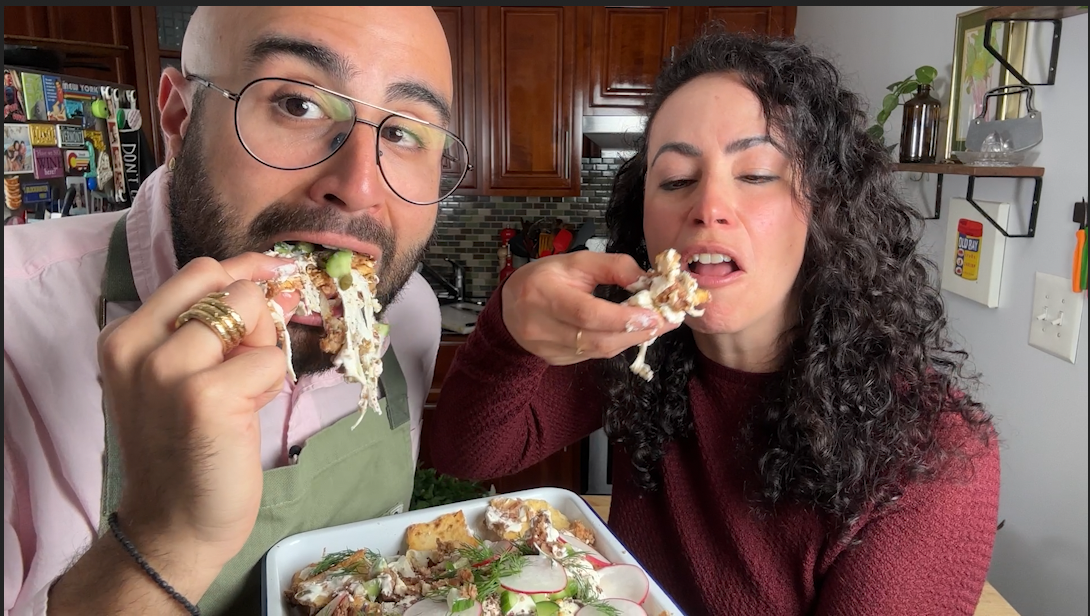 Middle Eastern Nachos!! - FARIDEH is the best