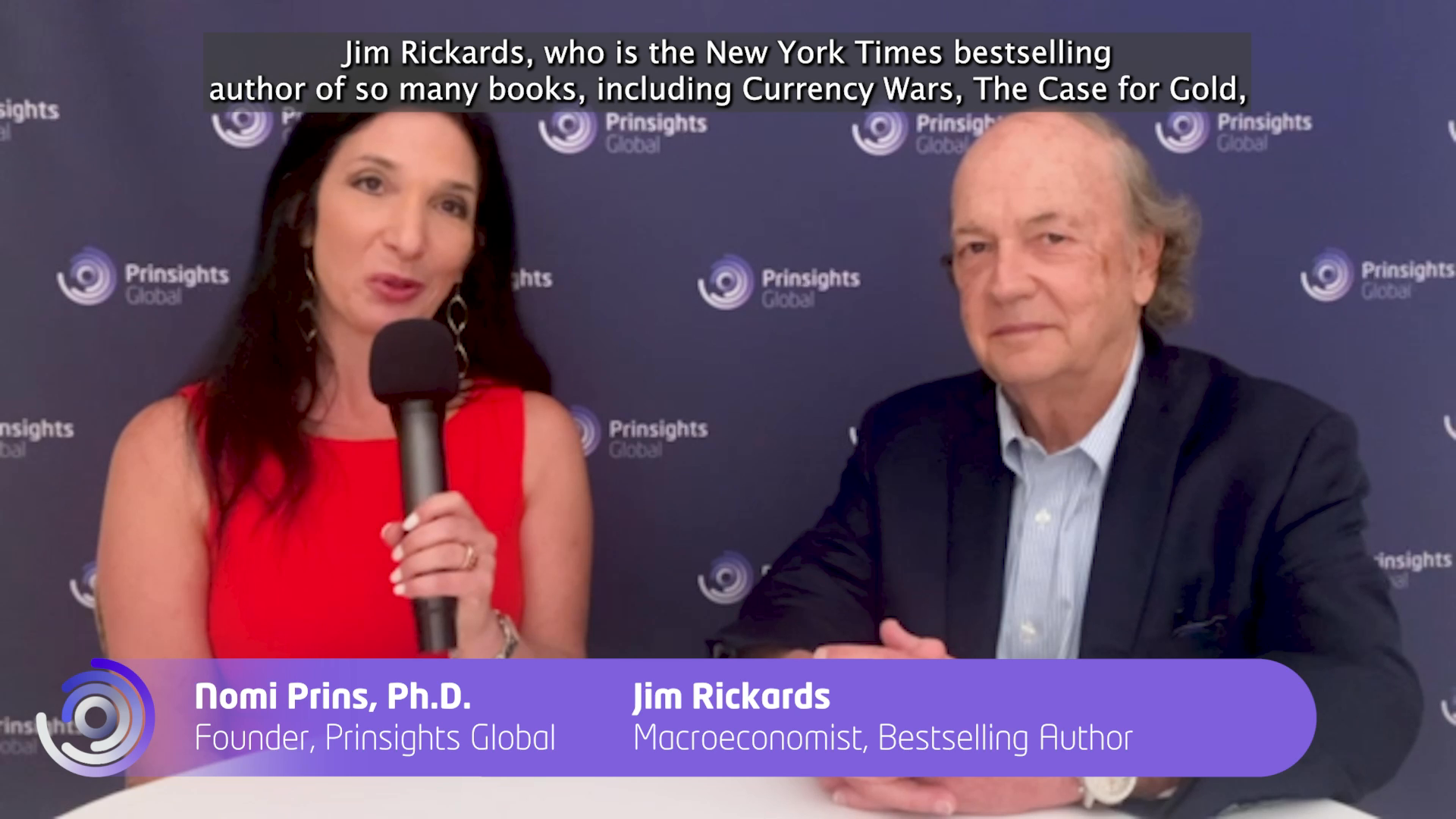 Exclusive with Jim Rickards on the Fed, Central Banks and Gold