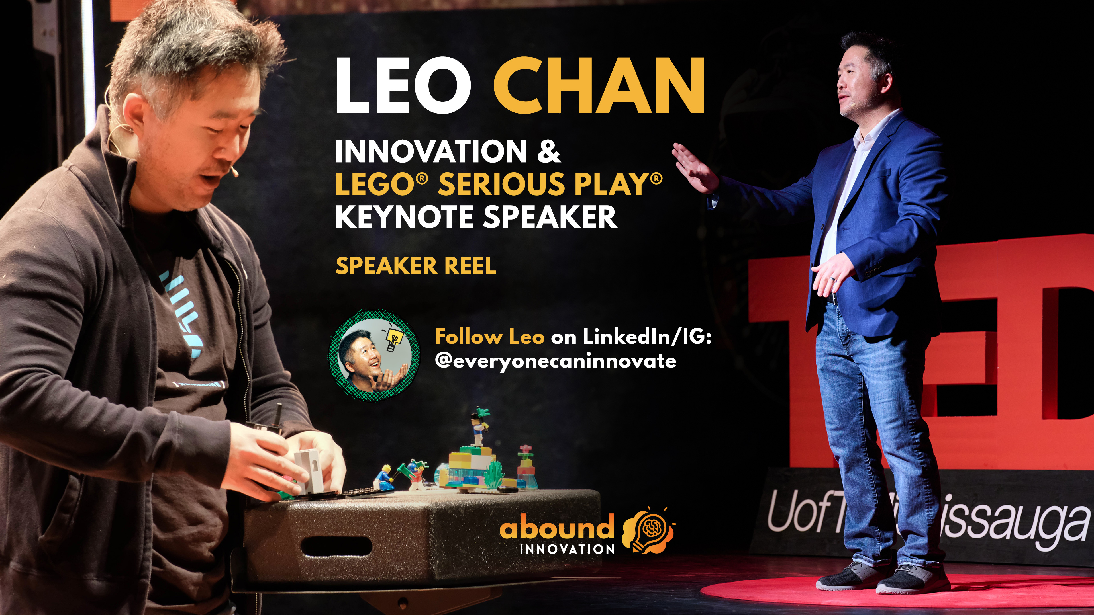 Innovation & LEGO® SERIOUS PLAY® Keynote Speaker | Leo Chan | Speaker Reel
