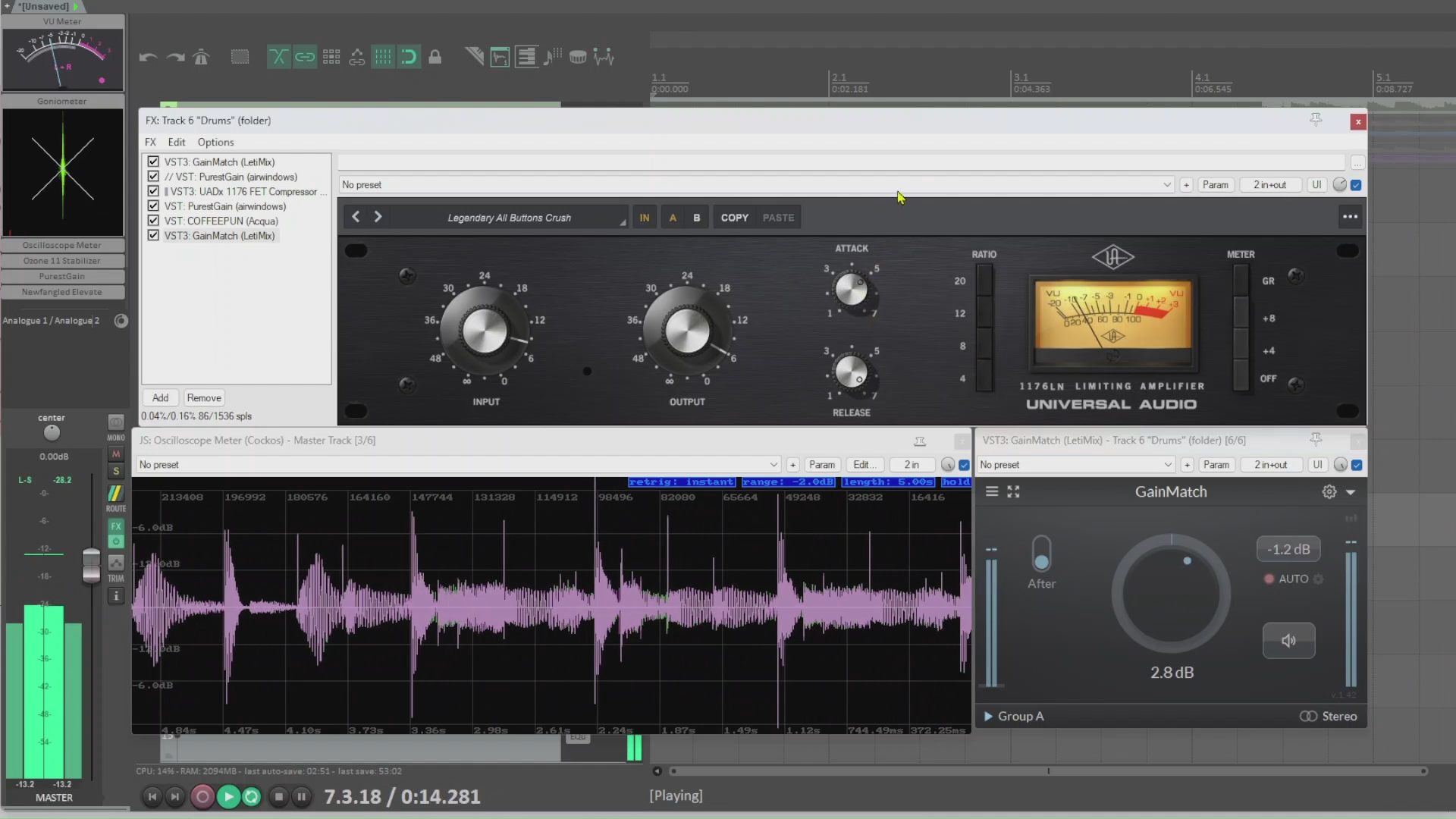 UAD 1176 Compressor Review - by Marcus Lux