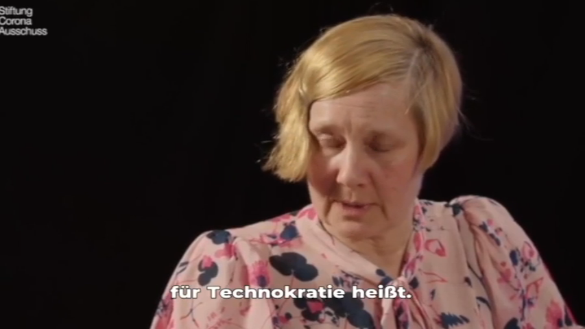 Corona Investigate Committee Appearance (German Subtitles)