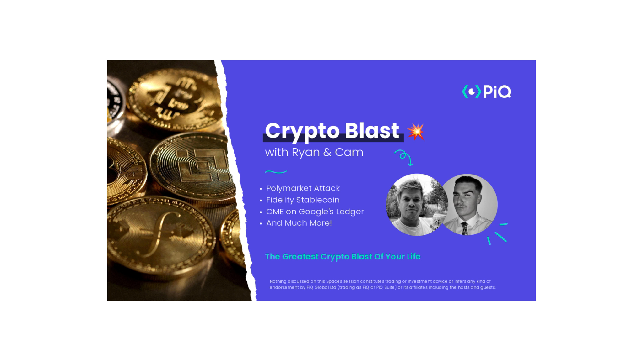 Crypto Blast - by InstitutionalFi and PiQ