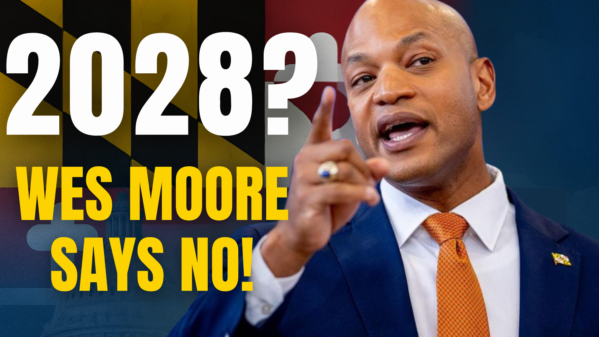 Why Wes Moore's Firm 'No' is a Game Changer for Politics