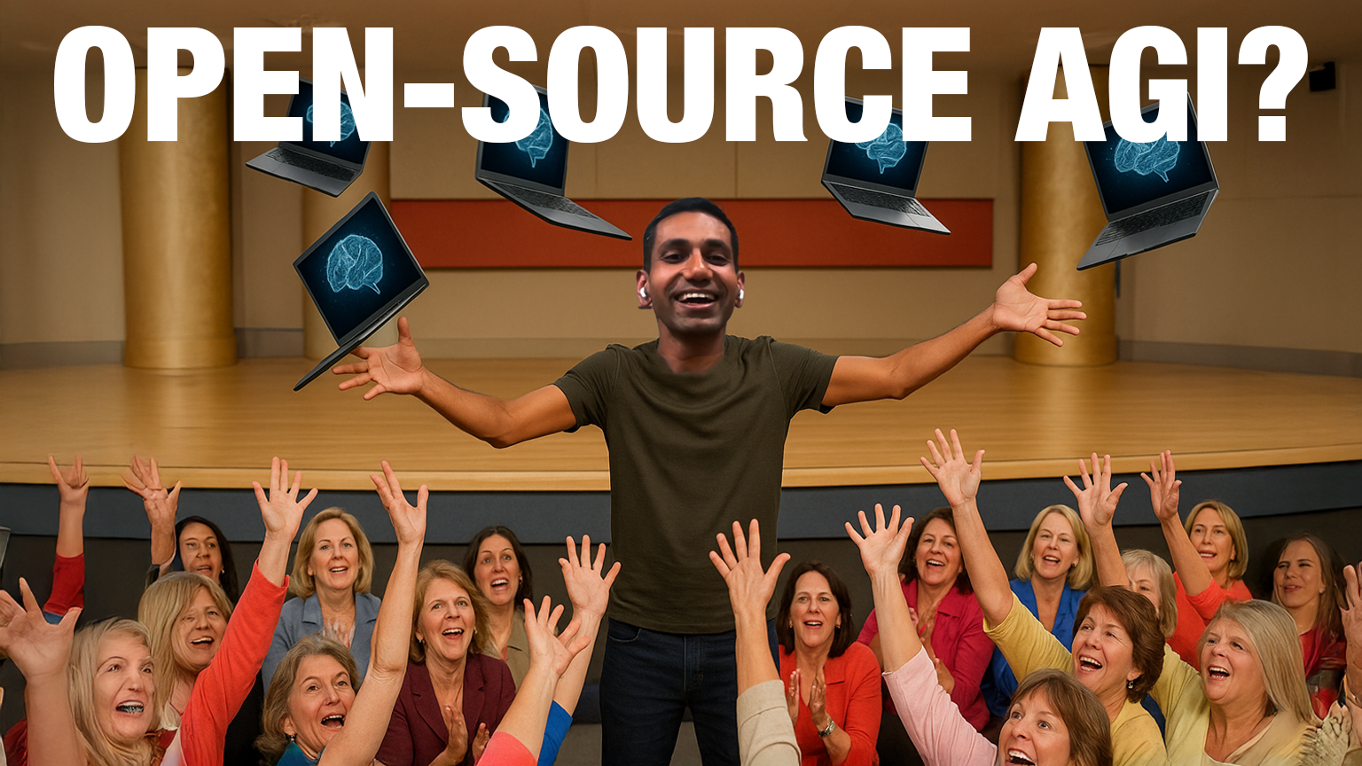 This $85M-Backed Founder Claims Open Source AGI is Safe — Debate with  Himanshu Tyagi