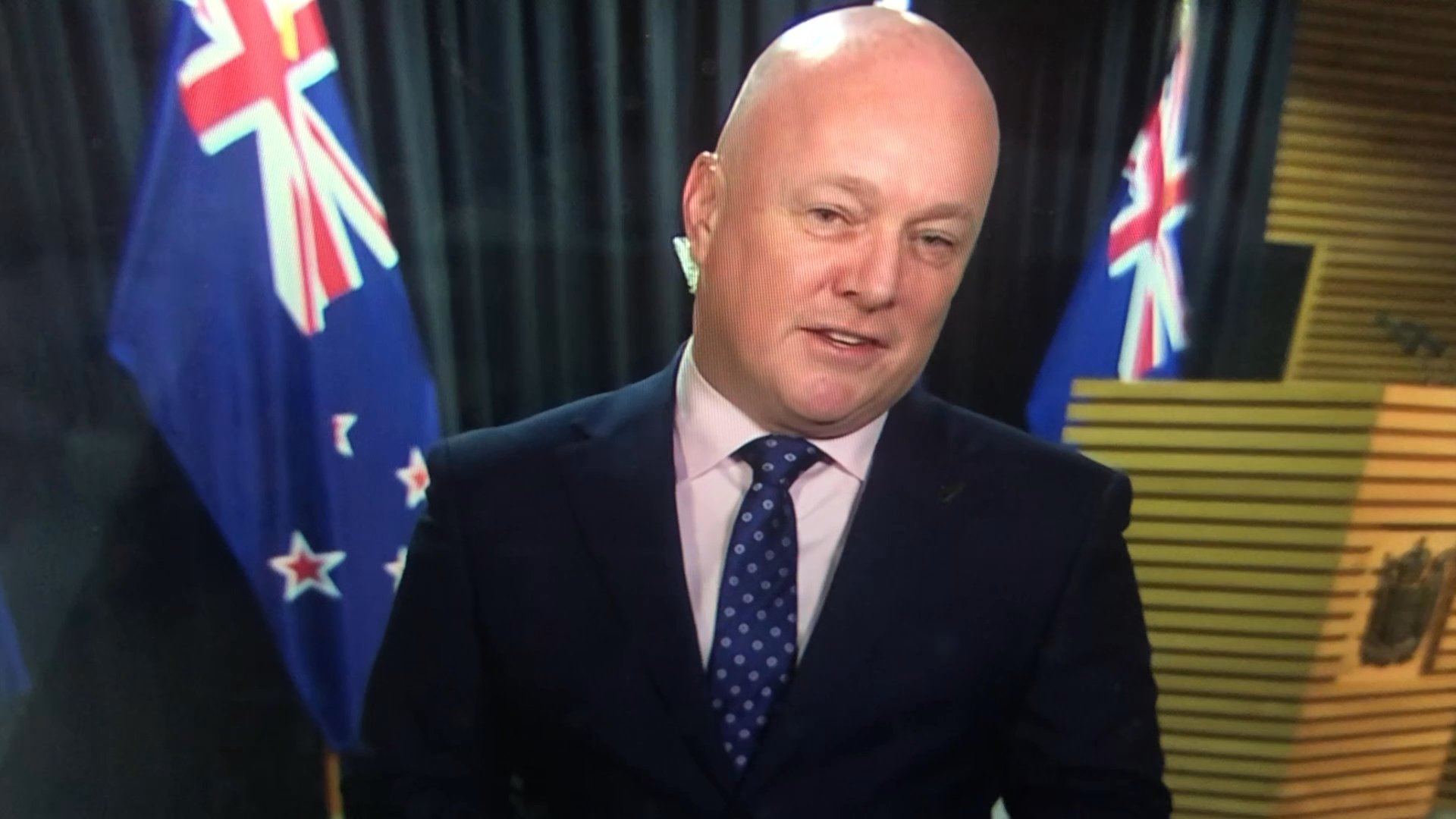 Luxon: We've shown meaningful leadership on Palestine