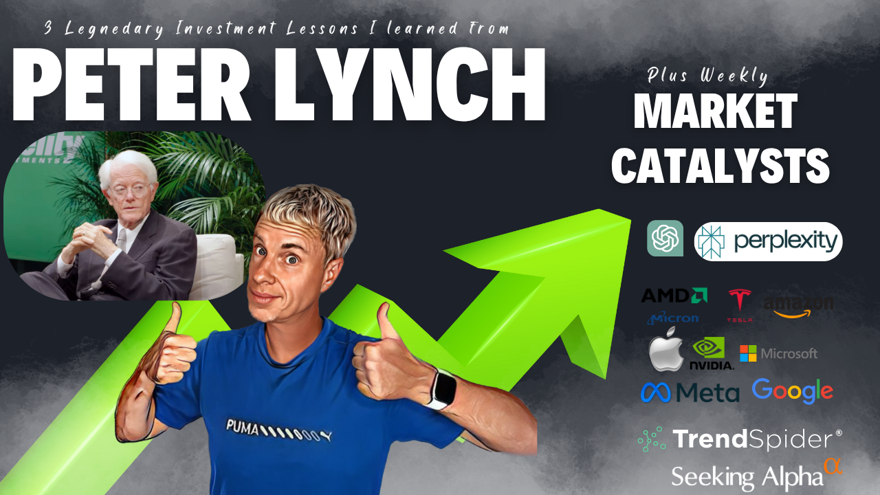 📊 3 Legendary investing lessons from Peter Lynch, Sudden Stock Surges &  the Biggest Market Catalysts 🚀💡