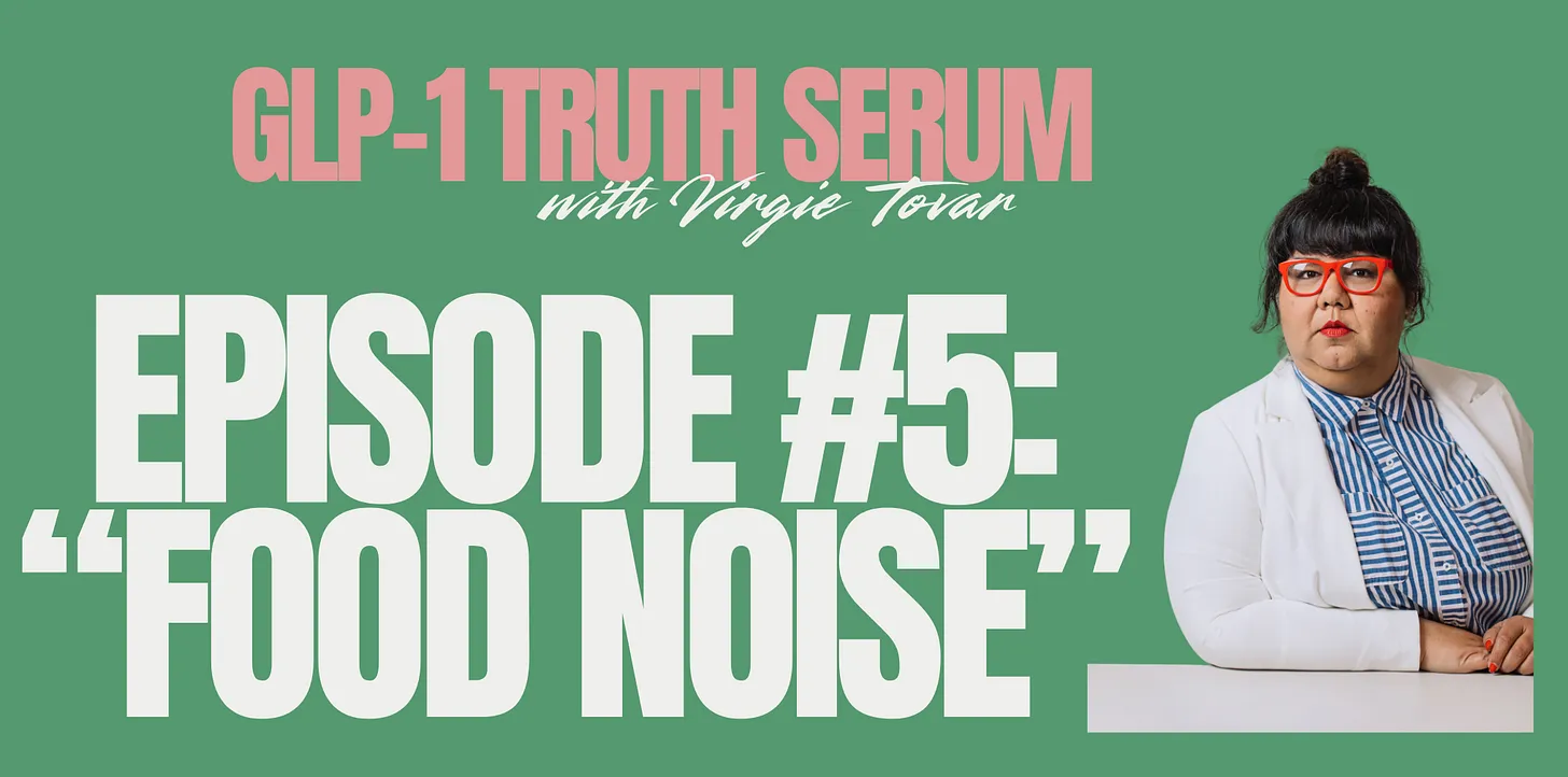 food noise and glp 1 What Is 'Food Noise'? How Ozempic Quiets Obsessive Thinking About Food