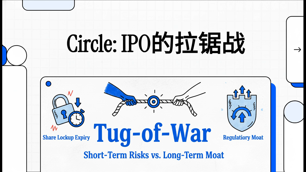 CRCL Circle的双面叙事：从GENIUS法案到IPO解禁潮- DoctorX.AI