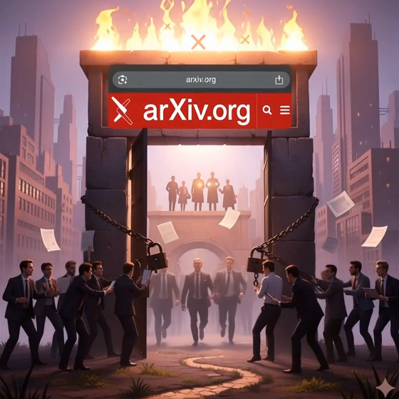 The LaTeX Wall: How arXiv Quietly Guards the Gates of Scientific Discovery