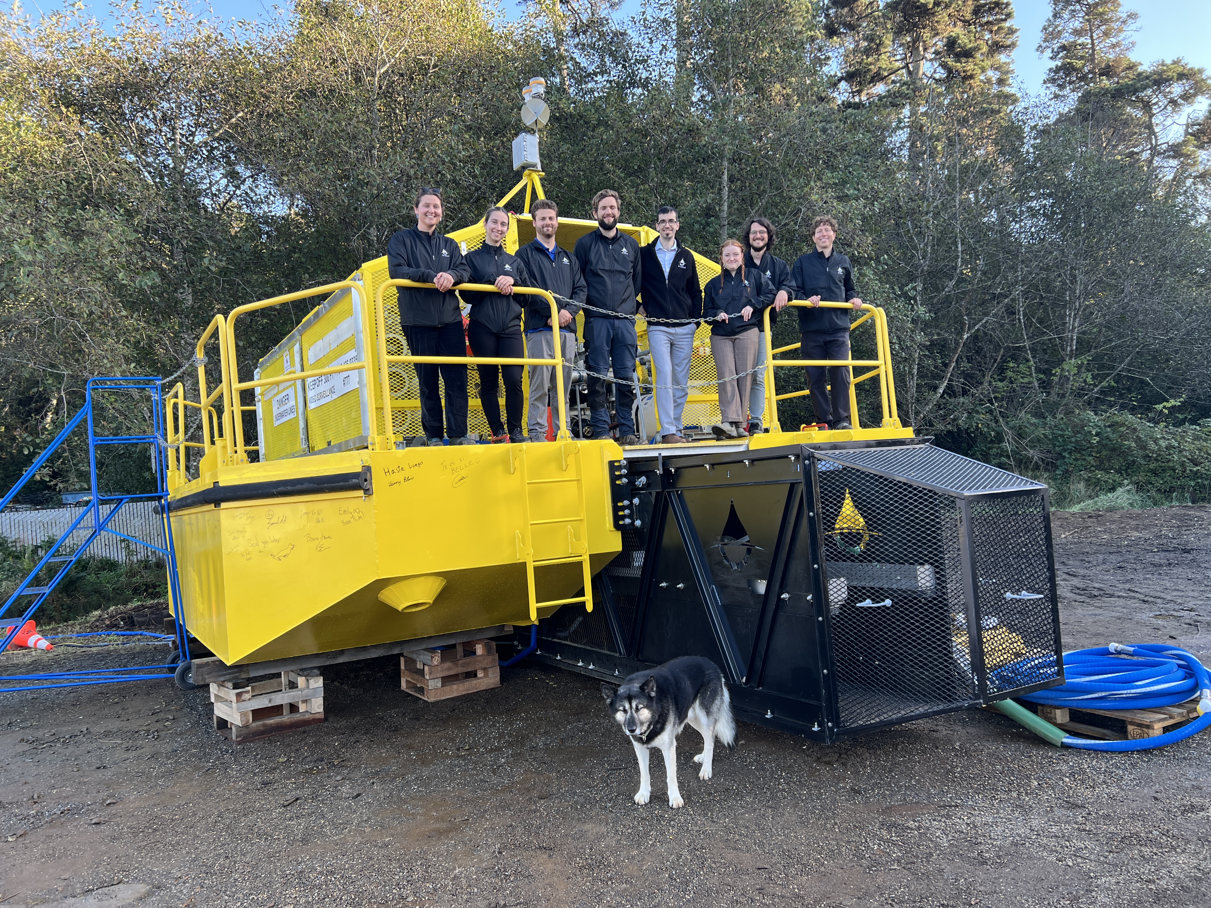 All aboard the Desalination Buoy