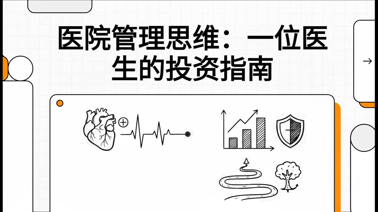首先是生存：用管理医院的逻辑来管理投资组合- DoctorX.AI