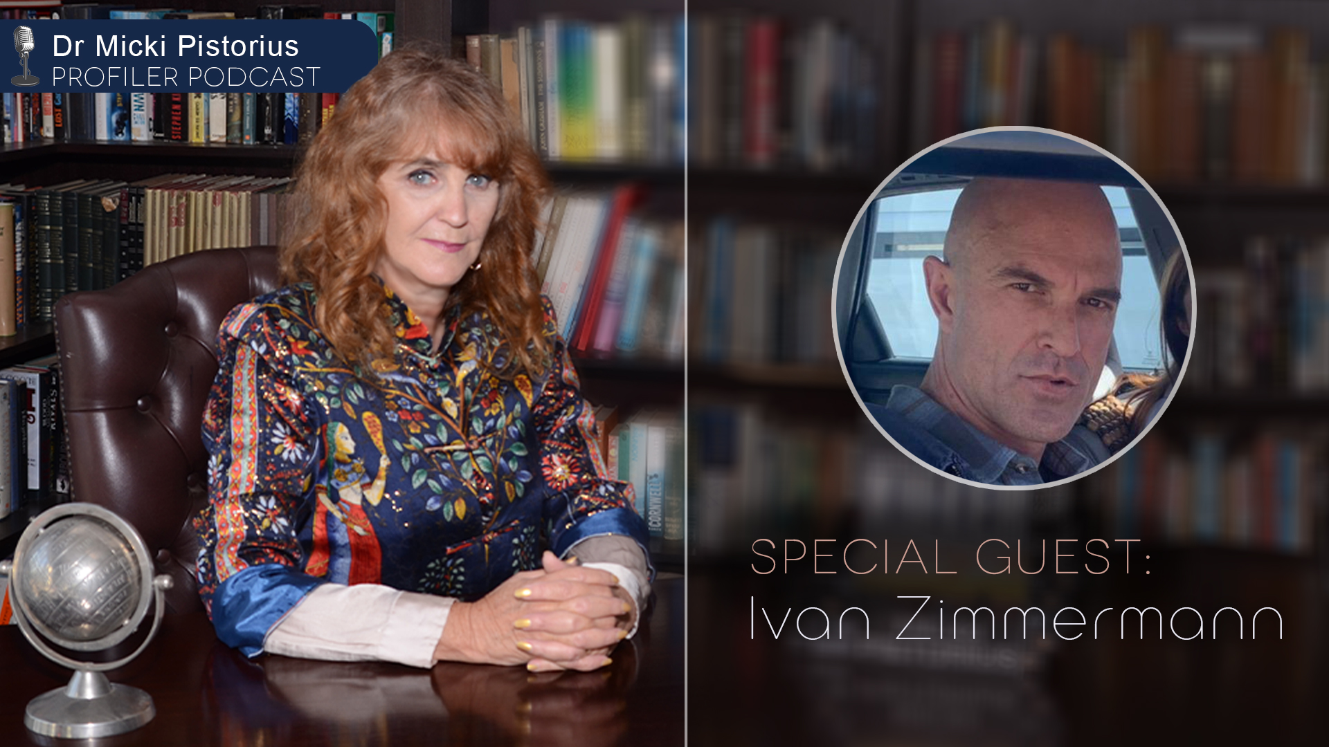 Actor Ivan Zimmermann working with Charlotte Hope, Emmy nominee in Catch me a Killer