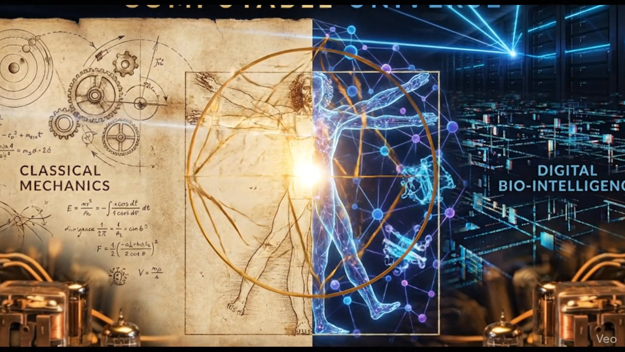 The Universe Computes, But It Does Not Halt