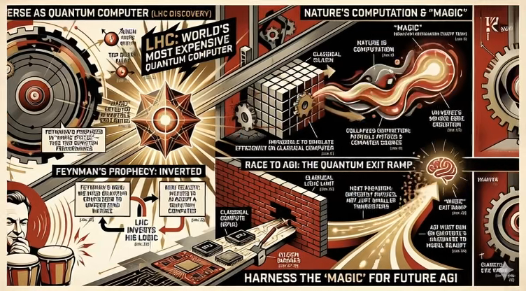 The Universe is a Quantum Computer (and We Just Found the Magic)