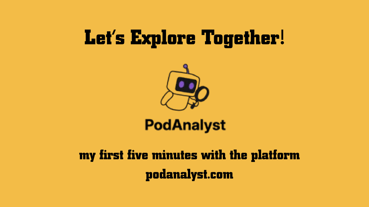 Drive By Review of PodAnalyst.com