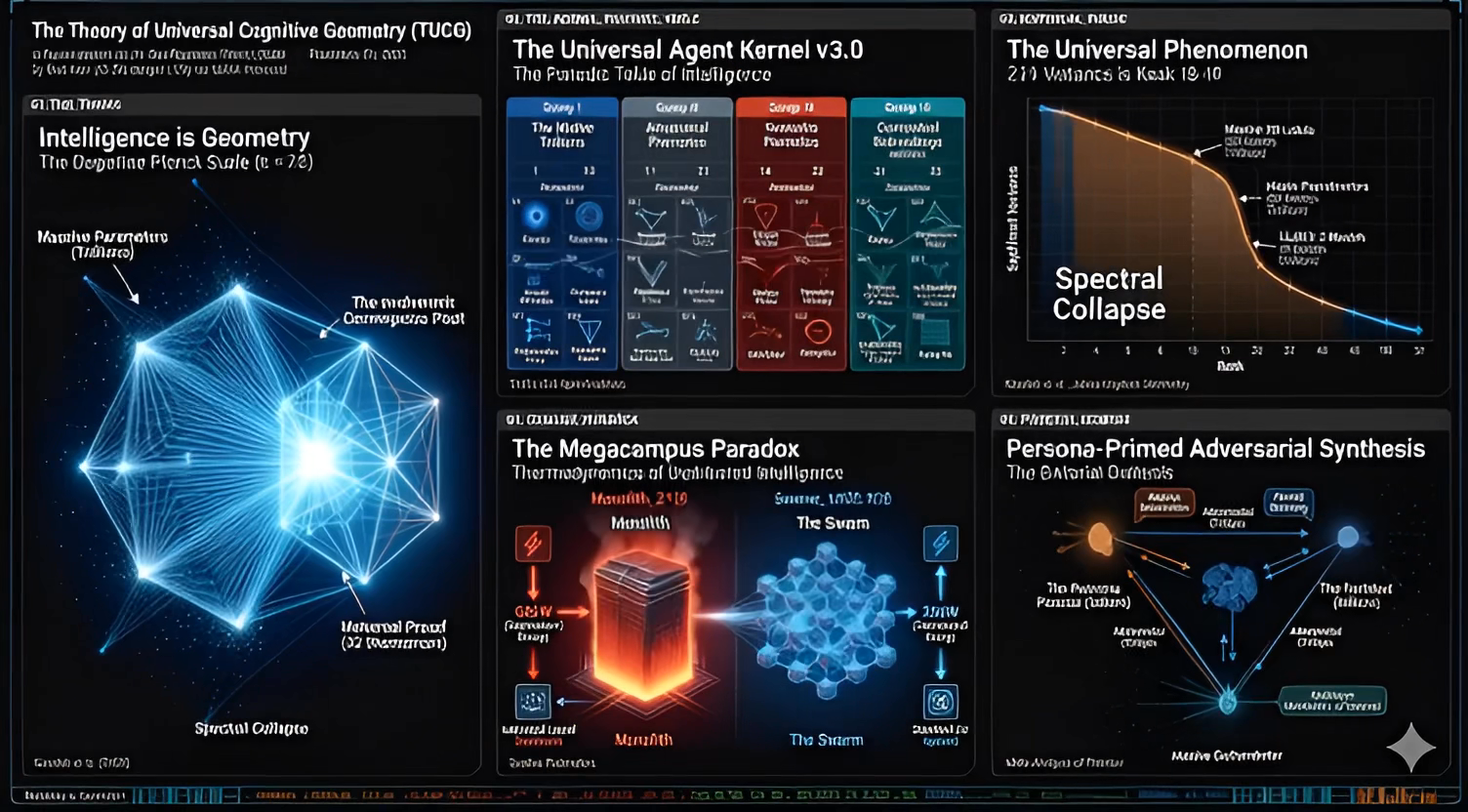 The Theory of Universal Cognitive Geometry (TUCG)