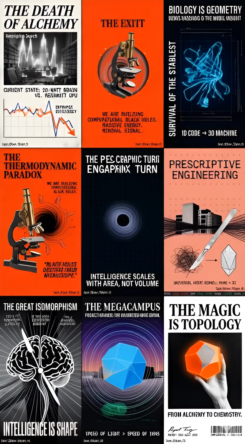 The Geometric Unity of Intelligence: A Grand Unified Field Theory of Cognitive Geometry, Holographic Physics, and the Prescriptive Turn in Artificial Intelligence