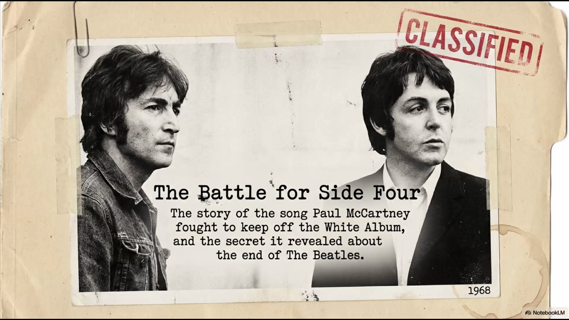 The Secret Message Paul Tried to Block in “Revolution 9”