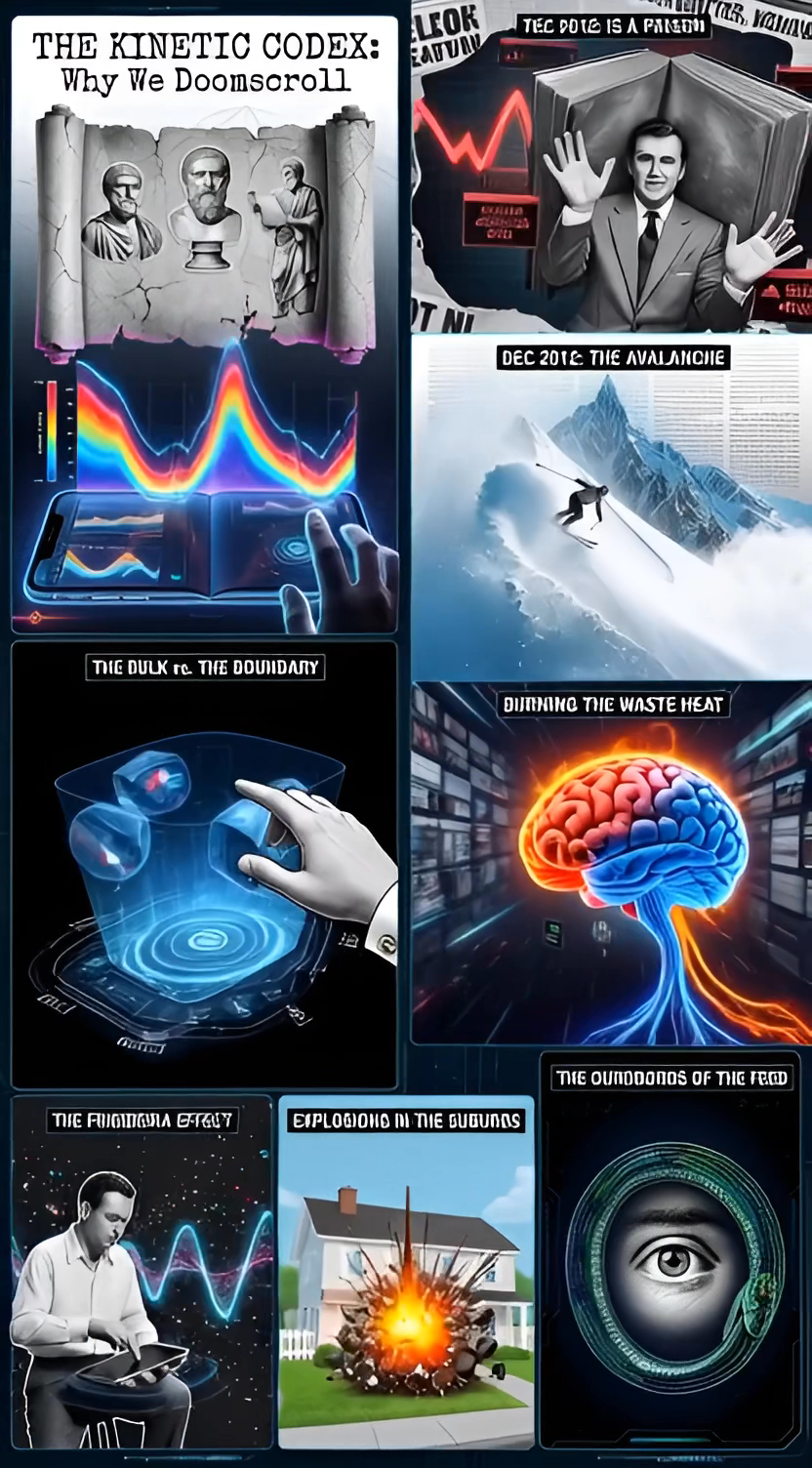 The Kinetic Codex: Thought Molecules, Holographic Interfaces, and the Thermodynamic Resolution of Scrollytelling Energy