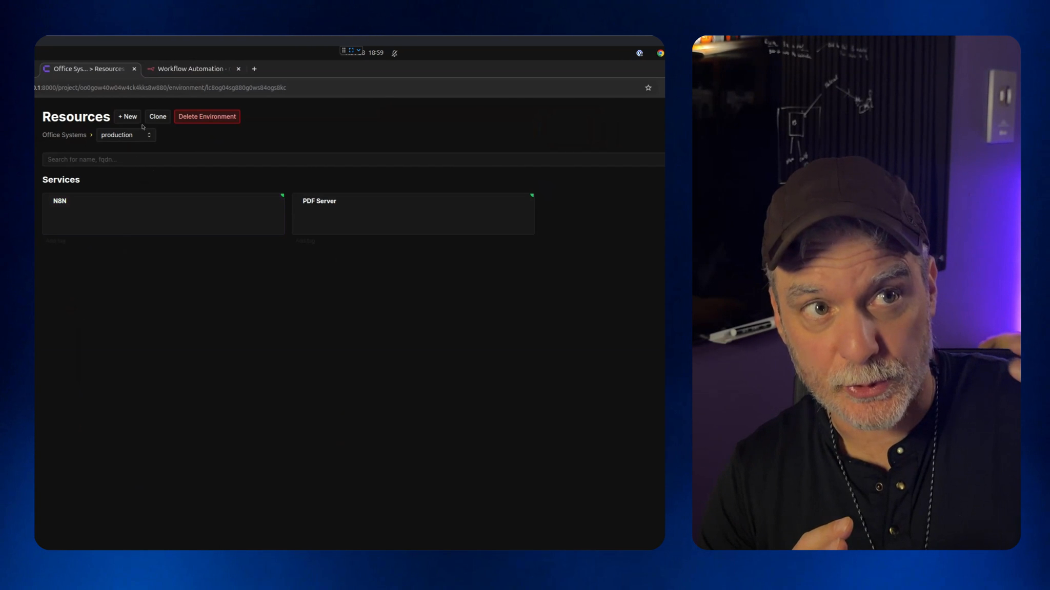 Preview image for Track 1 - On Premise Ai and Hosting, Coolify, n8n and More