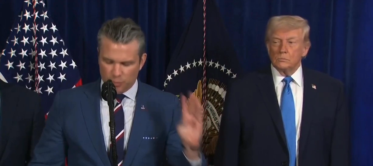 USA says: "America can project our will anywhere, anytime"