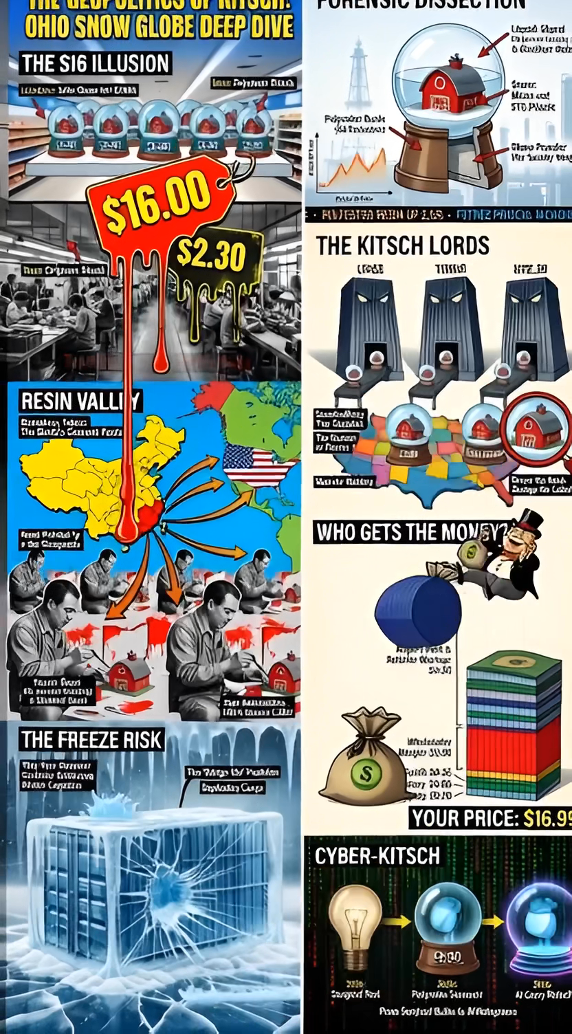Global Supply Chain Exhaustive Deep Dive: The Political Economy, Industrial Logistics, and Cultural Sociology of the Columbus, Ohio Souvenir Snow Globe