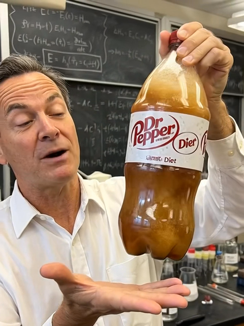 Dr. Feynman diagnoses Dr. Pepper