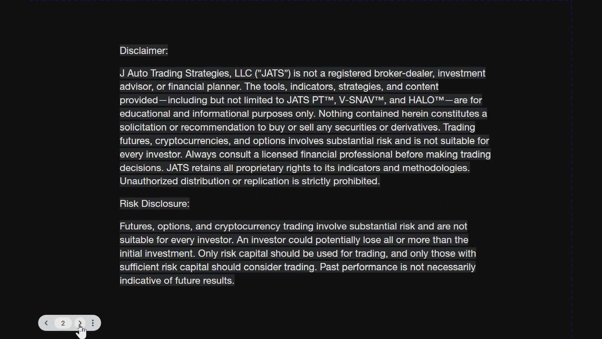 JATS MARKET PREP - by Julie Wade - JATS™