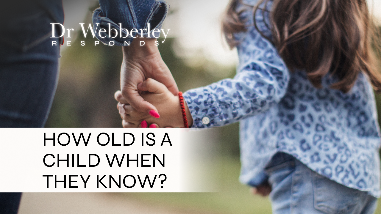 How old is a child when they know?