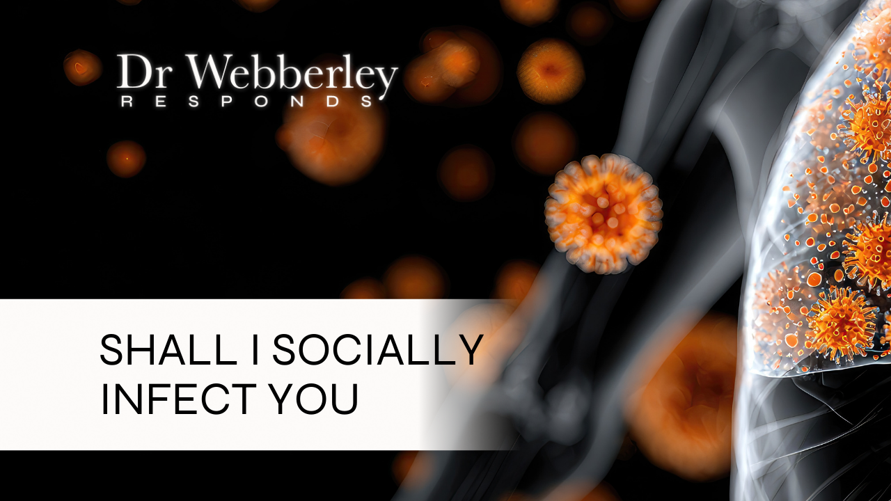 Shall I socially infect you?