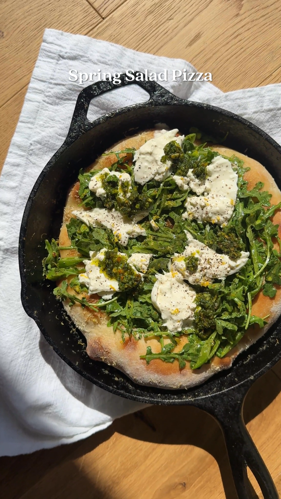 Spring's Here! (A Menu) - by Zoe Barrie