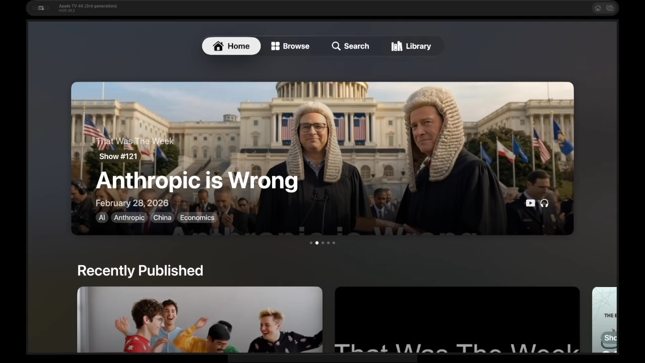 That Was The Week - Apple TV App cover image