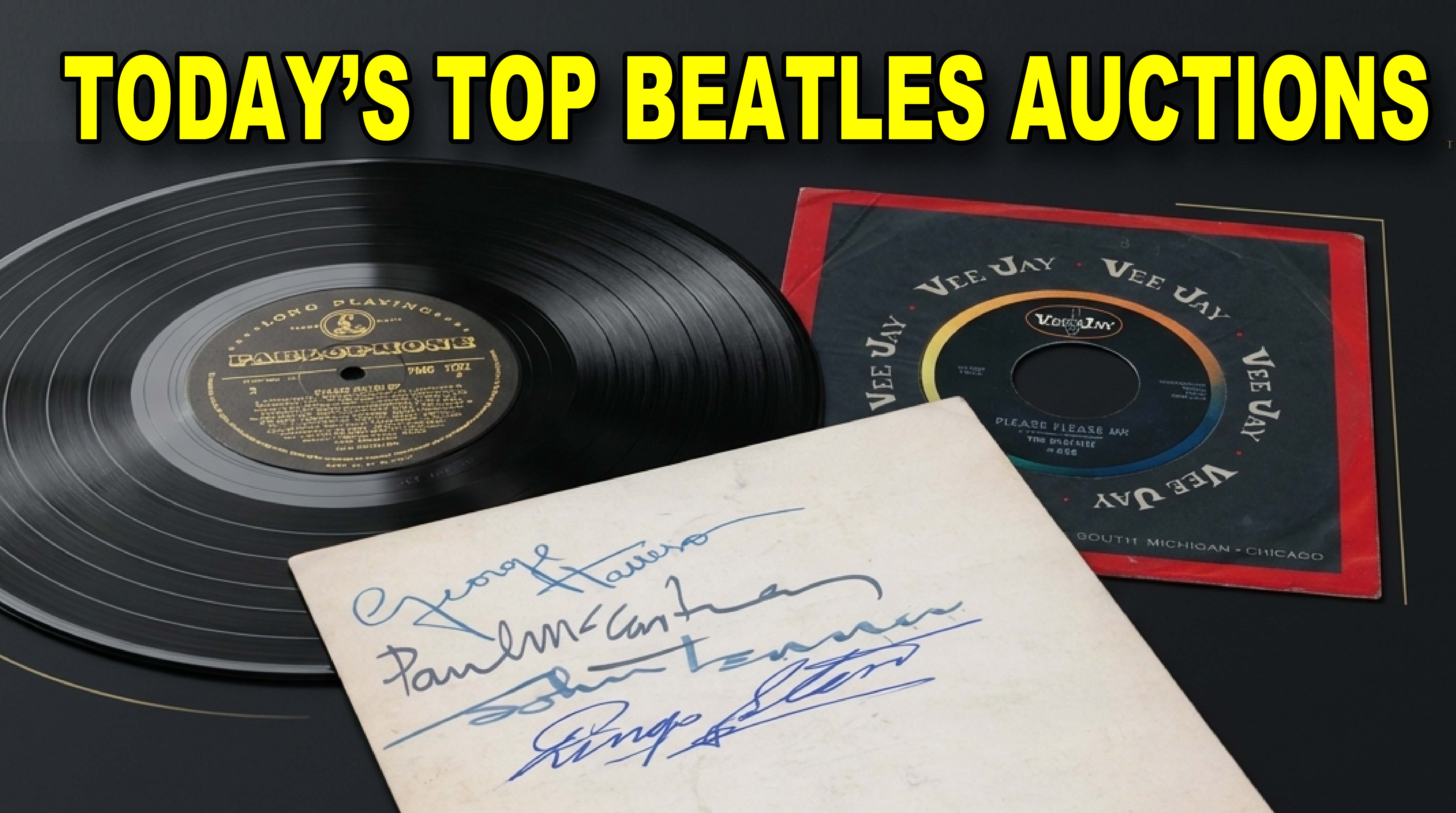 Four Beatles Auctions Worth Watching Right Now