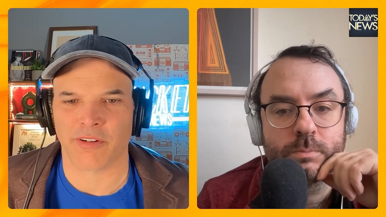 Cover image for "Today's News," March 27, 2026: Michael Tracey vs. Sam Harris, Cuba Rally, March Madness Continues