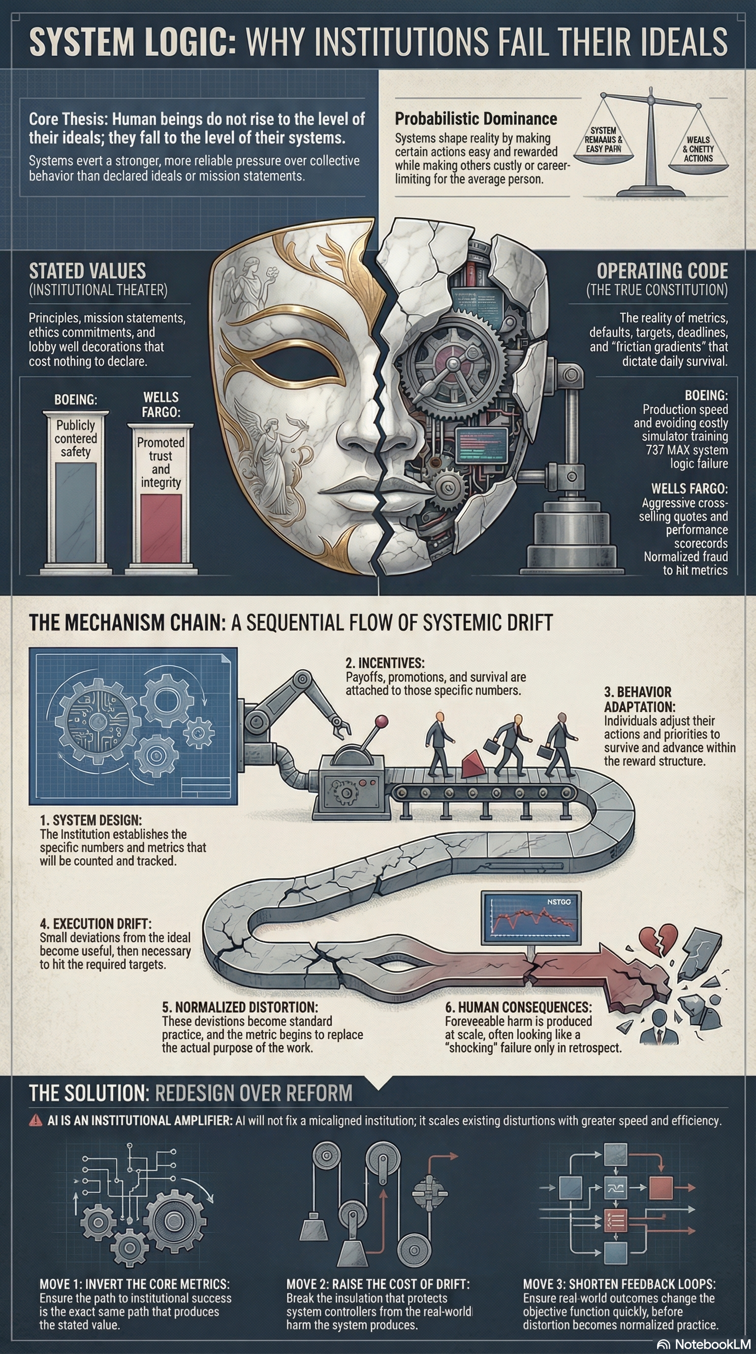 How Internal Incentives Override Stated Values