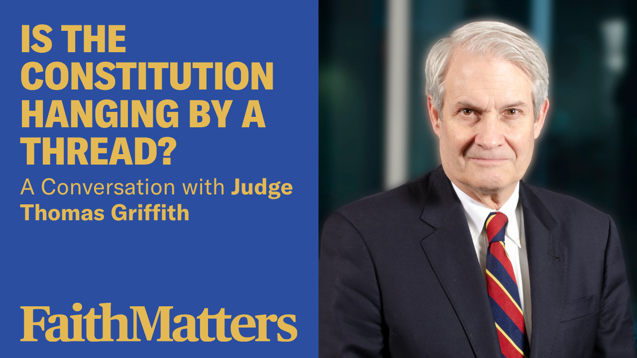 Cover image for Judge Thomas Griffith: Is the Constitution Hanging by a Thread?