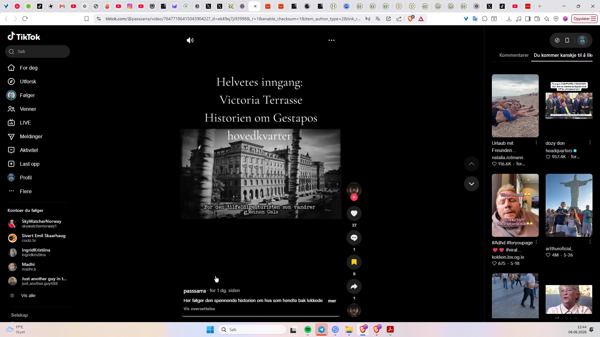 HISTORIEN OM VICTORIA TERASSE.
