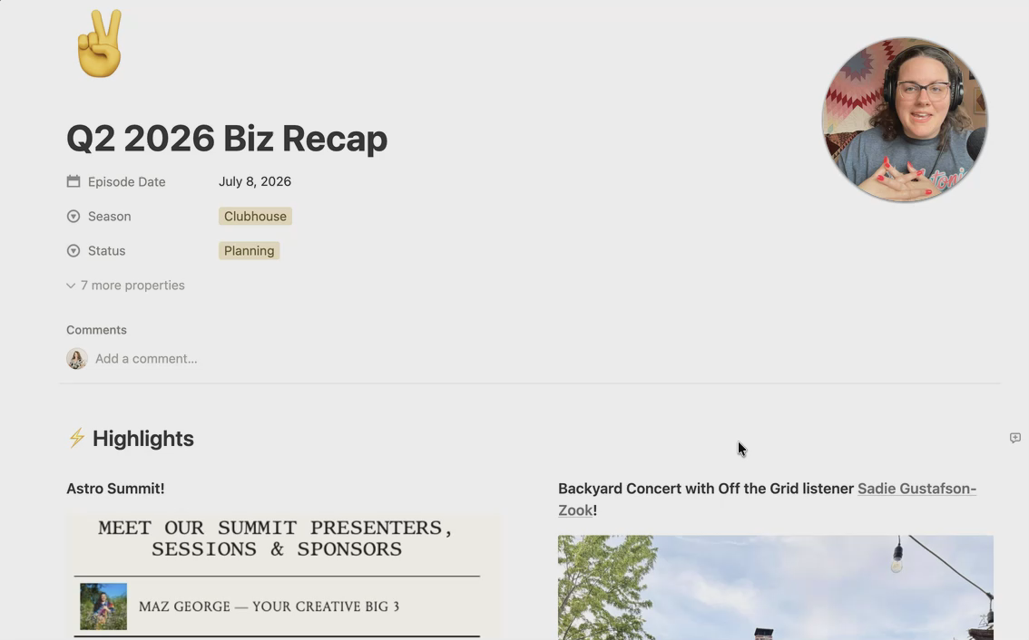 ✌️ Q2 Biz Recap Time!