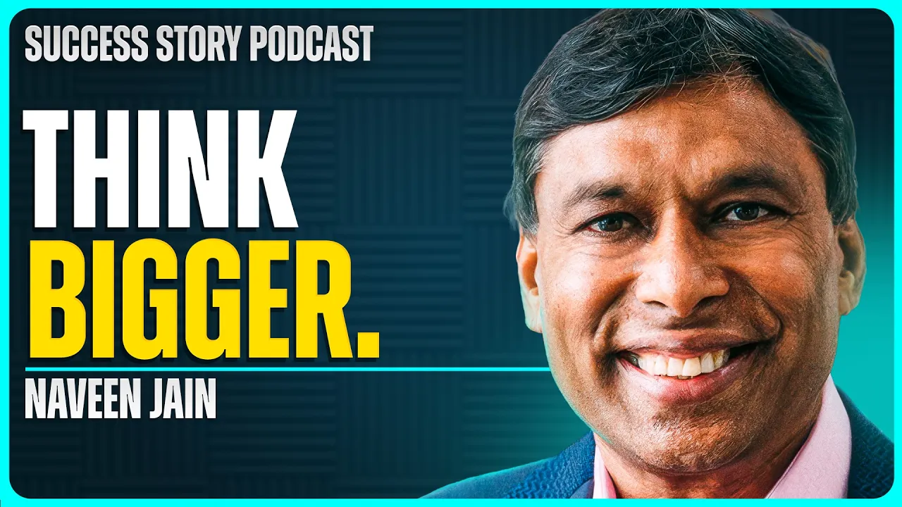 Naveen Jain - Billionaire Founder of Viome, Moon Express & Author of Counterintuitive | He Quit Microsoft With No Plan and Built a $40B Internet Company