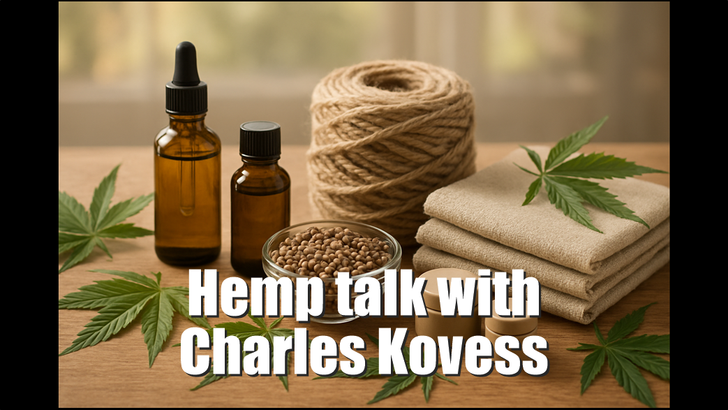 alexkrainer.substack.com - Alex Krainer - Hemp talk with Charles Kovess