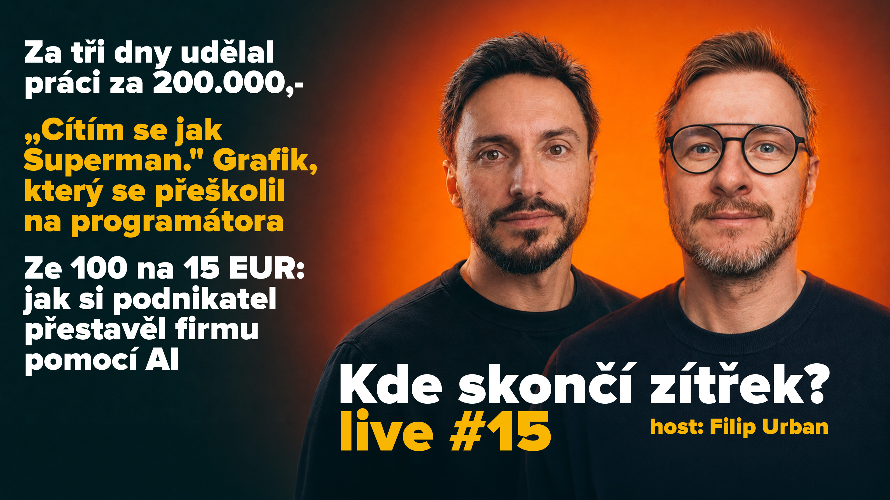 Obal epizody: Young Primitive: AI v módě, Claude a kód za 200 tisíc