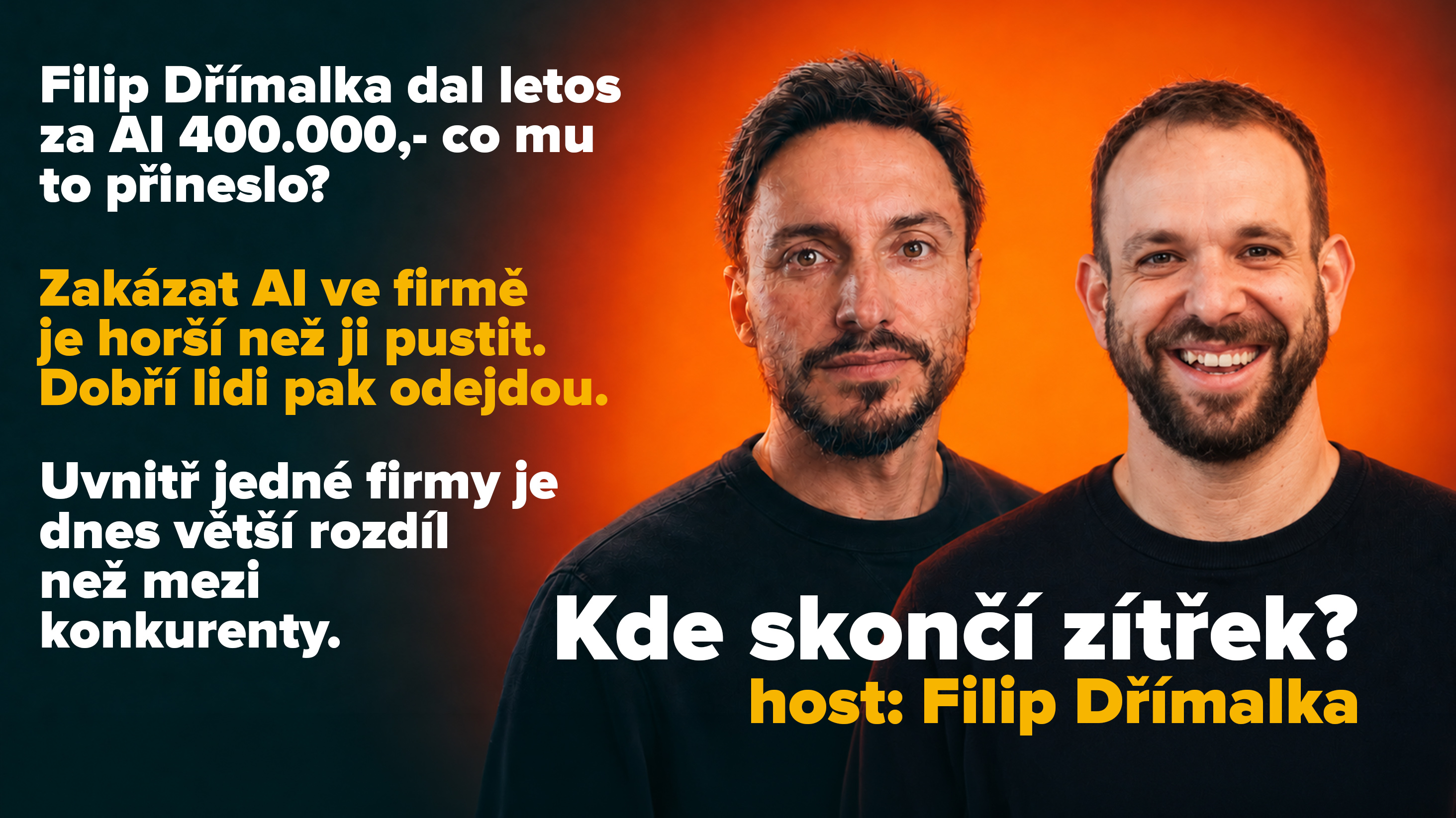 Obal epizody: Filip Dřímalka: AI agenti, Jevonsův paradox a stagnace