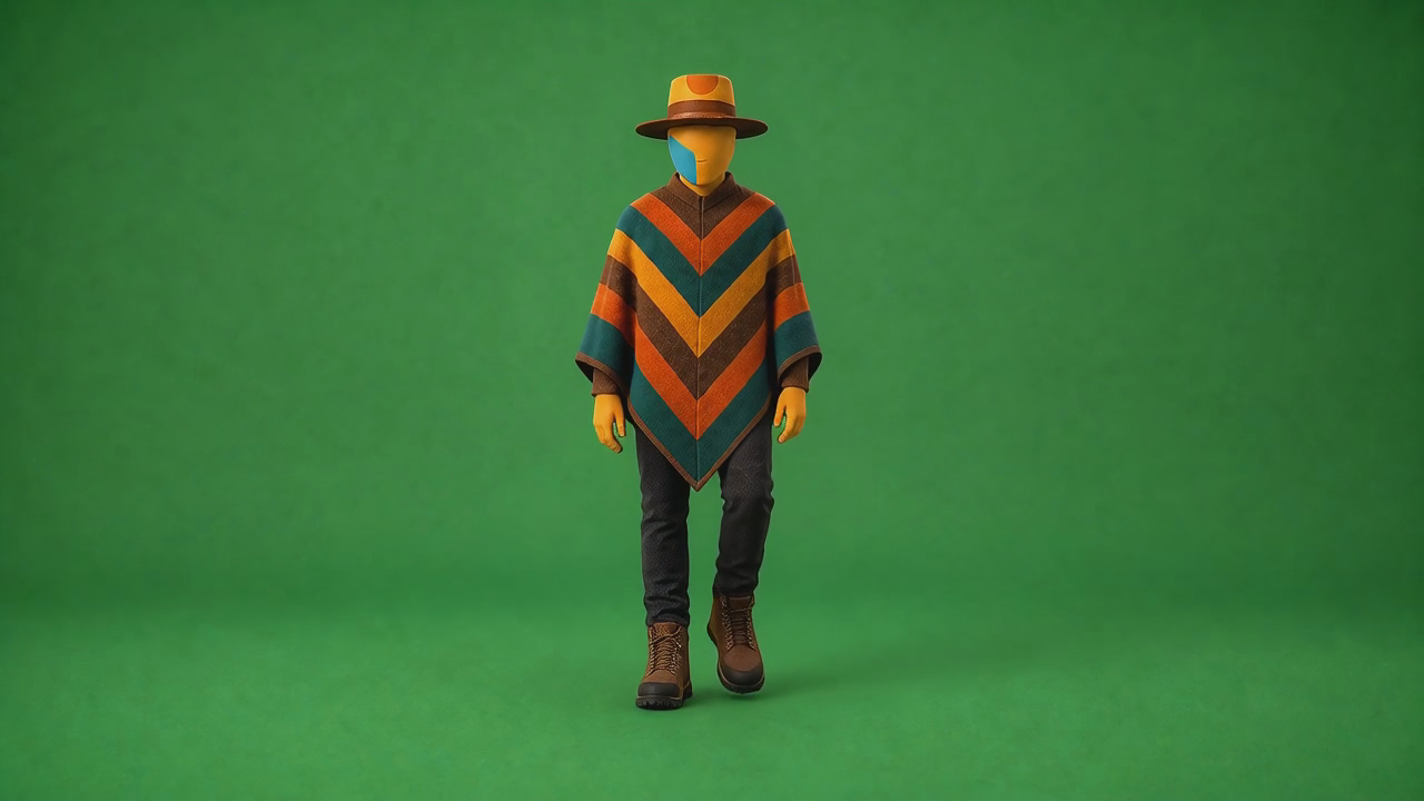 Still from the Brobro walk-forward motion test